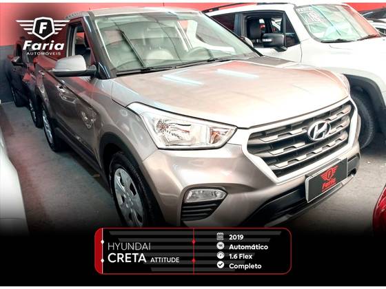 HYUNDAI CRETA 1.6 16V FLEX ATTITUDE AUTOMÁTICO HYUNDAI CRETA 1.6 16V FLEX ATTITUDE AUTOMÁTICO